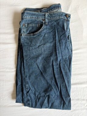 Classic Men’s Blue Denim Jeans Regular Fit 38 x 30